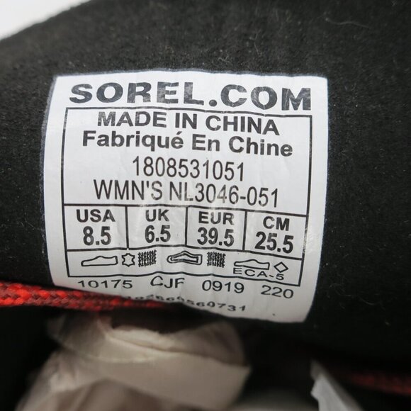 Sorel Joan Of Arctic Boots Wedge Lexie Quarry Gray Ankle Booties Women's 8.5M - Picture 5 of 5